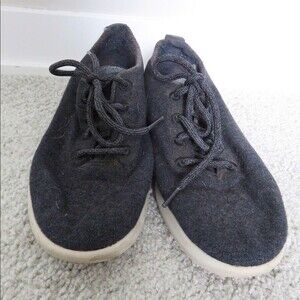 Allbirds Sneakers Wool Runners True Black Women’s Size 10 Comfort Athleisure